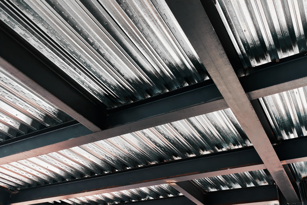 laje steel deck normas tecnicas